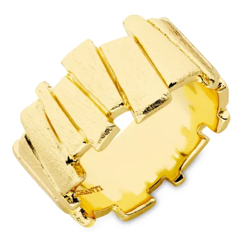 ring i forgylt messing - Eliné