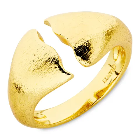 ring i forgylt messing - Eliné