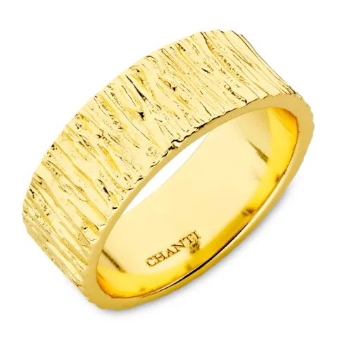 ring i forgylt messing - Eliné