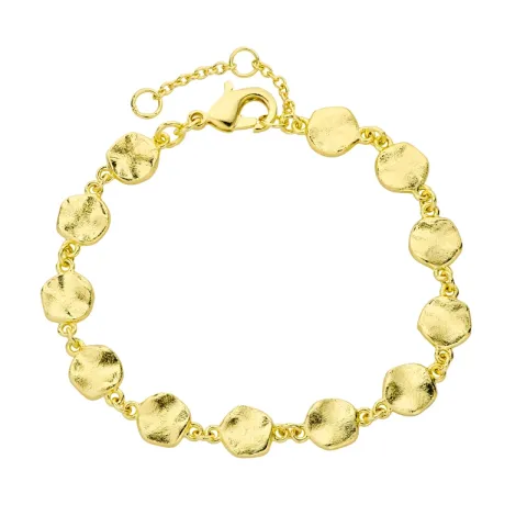 armbånd i forgylt messing - Eliné