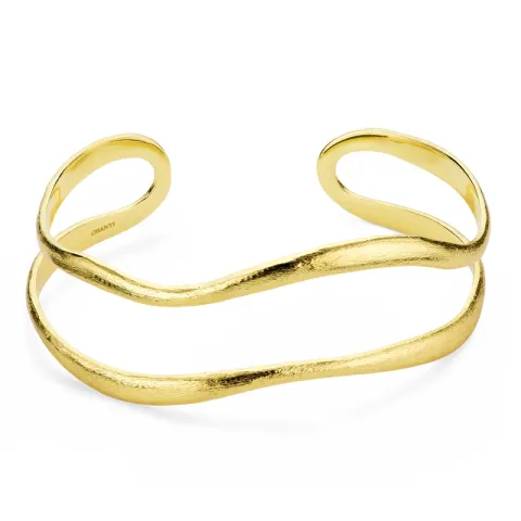 armring i forgylt messing  x 21,8 mm  - Eliné