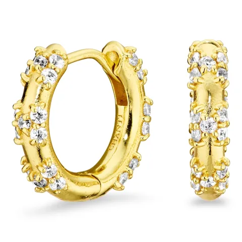 zirkon creol i forgylt messing - Eliné