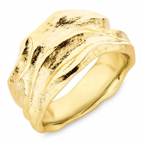 ring i forgylt messing - Eliné