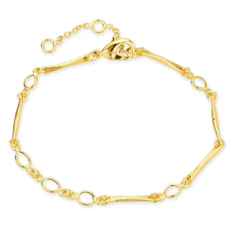 armbånd i forgylt messing - Eliné