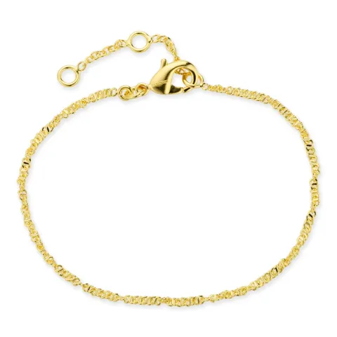 armbånd i forgylt messing  x 1,7 mm  - Eliné