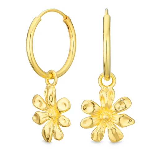 blomst creol i forgylt messing - Eliné