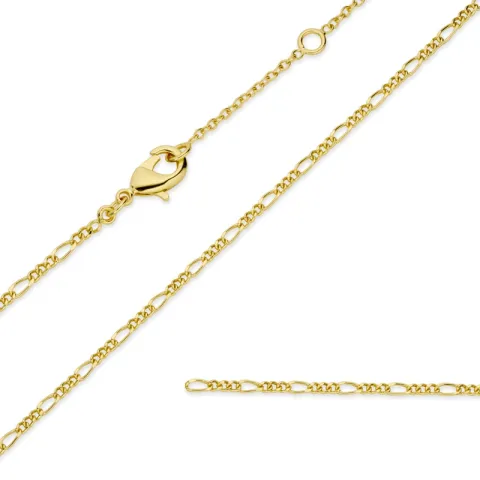 halskjede i forgylt messing - Eliné