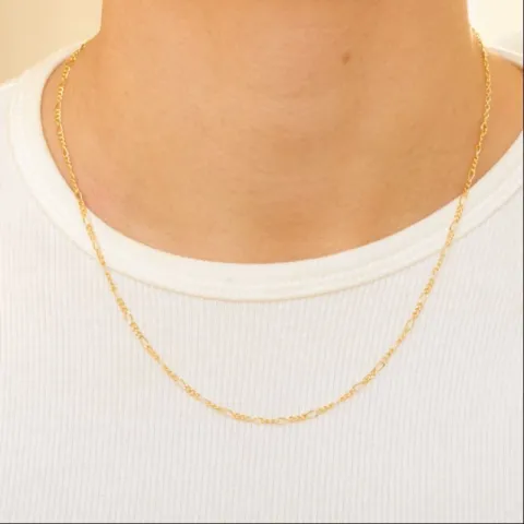 halskjede i forgylt messing - Eliné