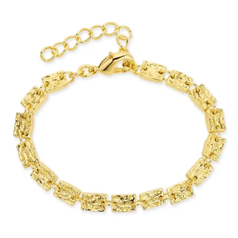 armbånd i forgylt messing - Eliné