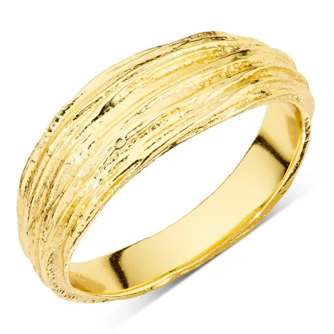 ring i forgylt messing - Eliné
