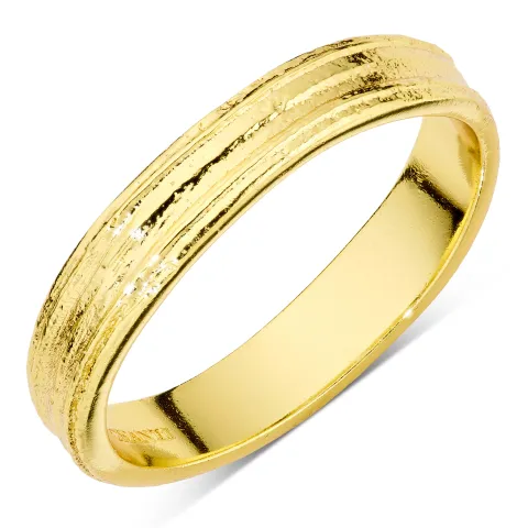 ring i forgylt messing - Eliné