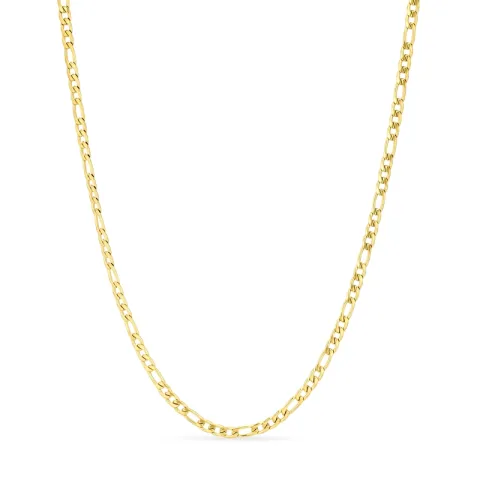 vanntett halskjede i forgylt stål - OCEANA