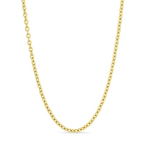 vanntett halskjede i forgylt stål - OCEANA