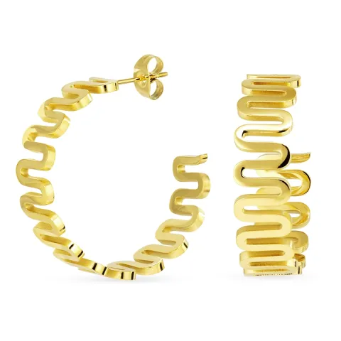 vanntette halvcreol i forgylt stål - OCEANA