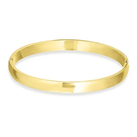 vanntett 6 mm armring i forgylt stål - OCEANA
