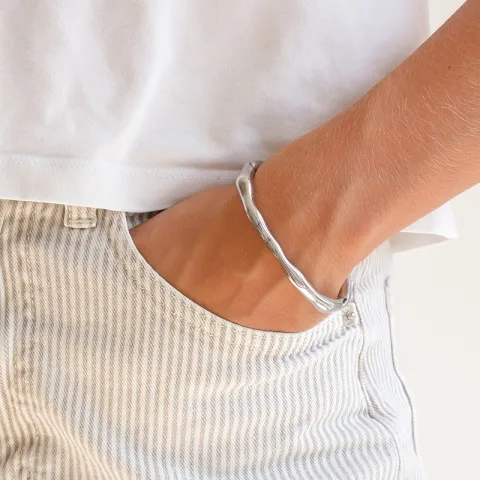 vanntett armring i stål 71 mm x 6,0 mm  - OCEANA