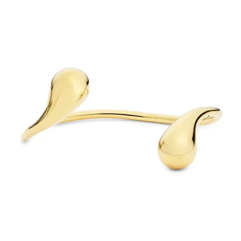 vanntett armring i forgylt stål 59 mm x 13,0 mm  - OCEANA