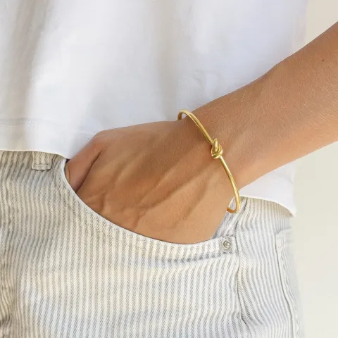vanntett armring i forgylt stål  x 10,0 mm  - OCEANA