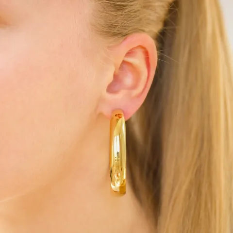 50 mm vanntette halvcreol i forgylt stål - OCEANA