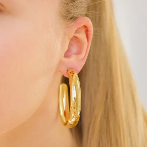 50 mm vanntette halvcreol i forgylt stål - OCEANA