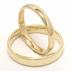 Gifteringer i 9 karat gull