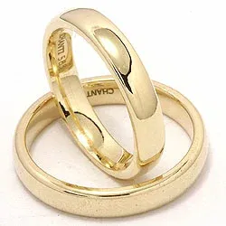 Gifteringer i 9 karat gull