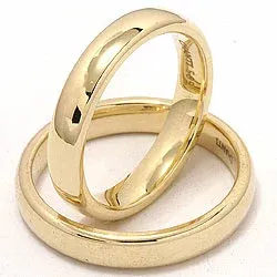 Gifteringer i 9 karat gull