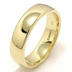 Giftering i 9 karat gull