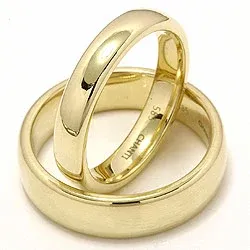 Gifteringer i 9 karat gull