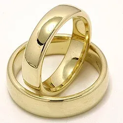 Gifteringer i 9 karat gull