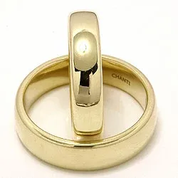 Gifteringer i 9 karat gull