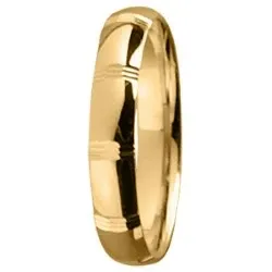 Giftering i 14 karat gull