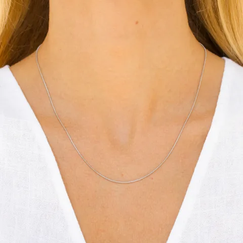 vanntett slangehalskjede i stål  x 1,0 mm  - OCEANA