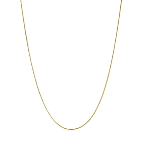 vanntett slangehalskjede i forgylt stål  x 1,0 mm  - OCEANA