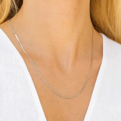 vanntett slangehalskjede i stål  x 1,5 mm  - OCEANA