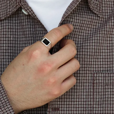 vanntett ring i stål