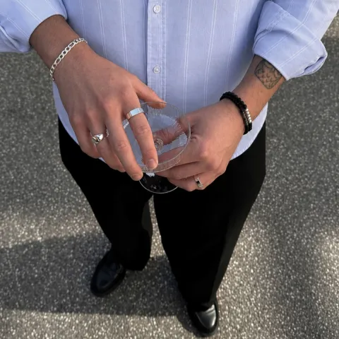 vanntett ring i stål