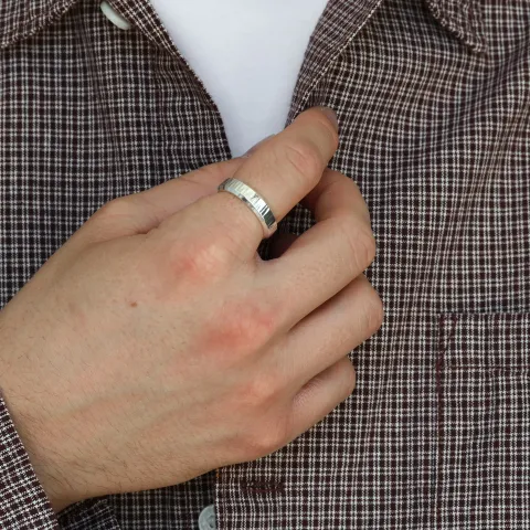 vanntett ring i stål