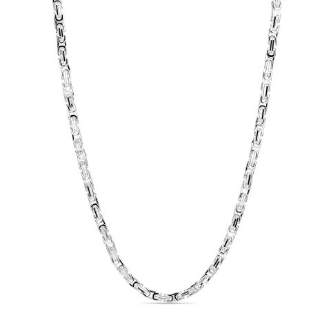 vanntett halskjede i stål  x 4,5 mm 