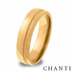 Giftering i 14 karat gull