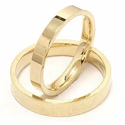 Gifteringer i 9 karat gull