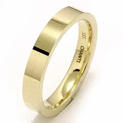 Giftering i 9 karat gull