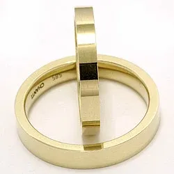 Gifteringer i 9 karat gull