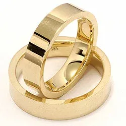 Gifteringer i 9 karat gull