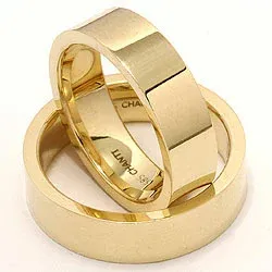 Gifteringer i 9 karat gull