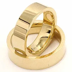 Gifteringer i 9 karat gull