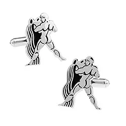 Vannmannen stjernetegnet mansjettknapper i Rustfritt stål