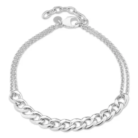 panserarmbånd i sølv x 6,1 mm