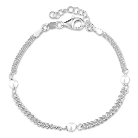 armbånd i sølv 17 plus 3 cm x 2,9 mm