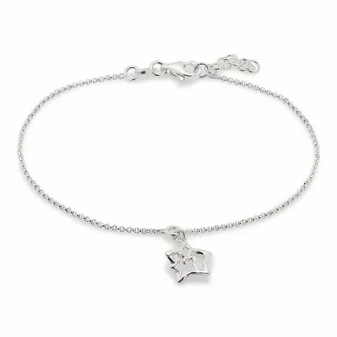 Elegant stjerne armbånd i sølv